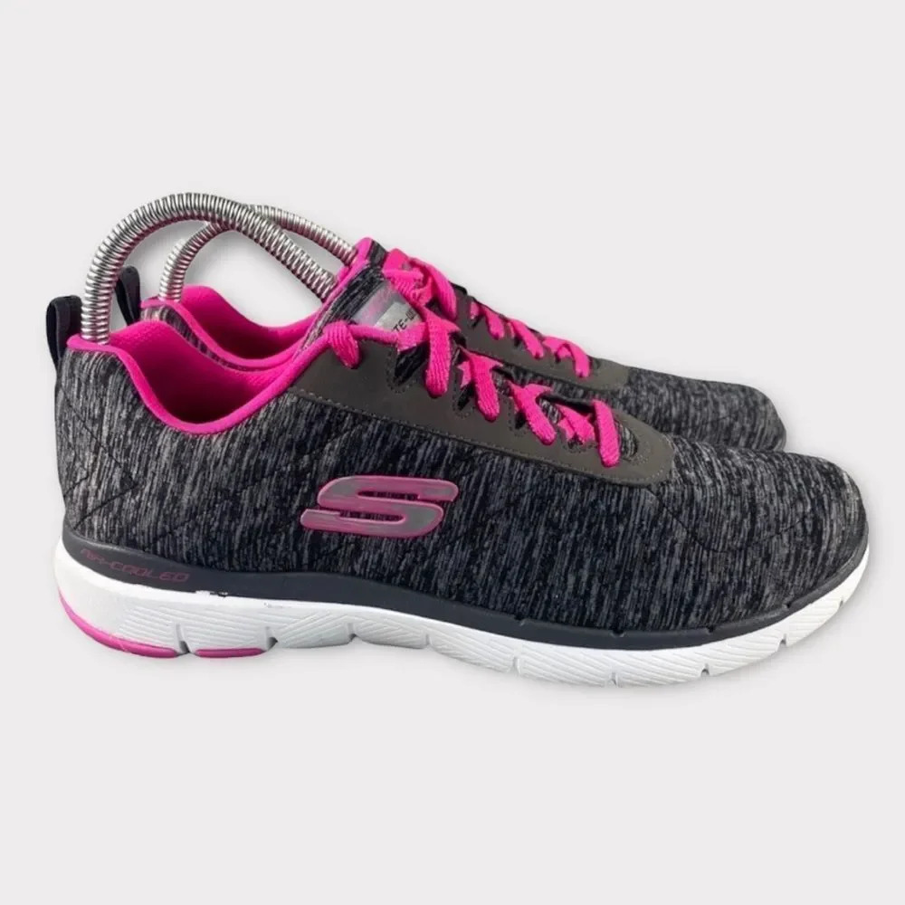 Skechers shoe flex Appeal 3.0 Insiders Air Cooled Foam Running Womens 9 Lace up‎